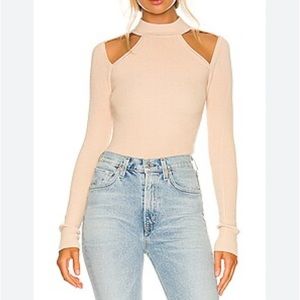 NBD x Revolve Rachel Cold Shoulder Sweater XS